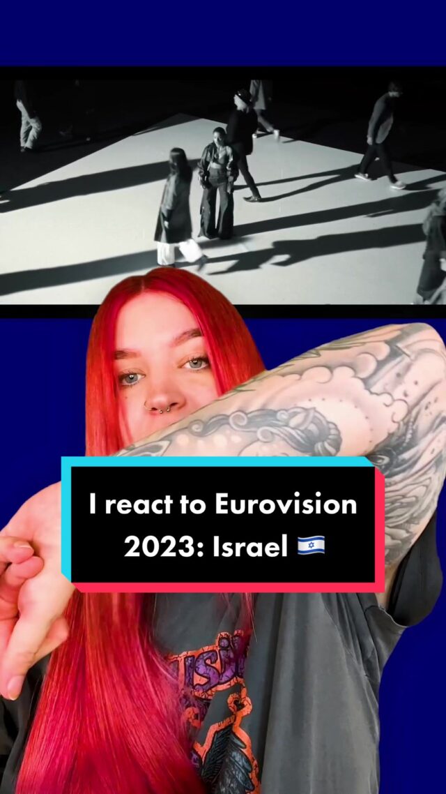 Replying to @SHAHAR🌟 I react to Eurovision 2023: Israel 🇮🇱