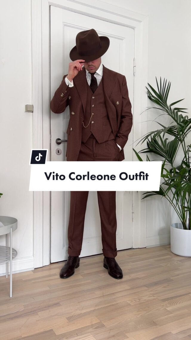 How to dress like young Vito Corleone from The Godfather 🕵️‍♂️