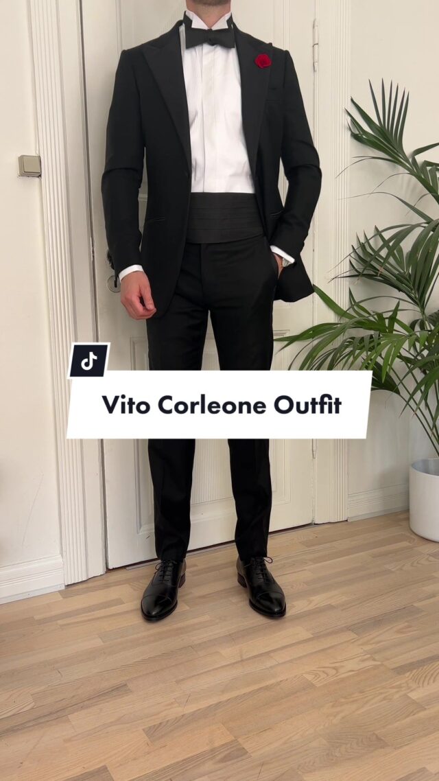 How to dress like Vito Corleone from The Godfather 🌹